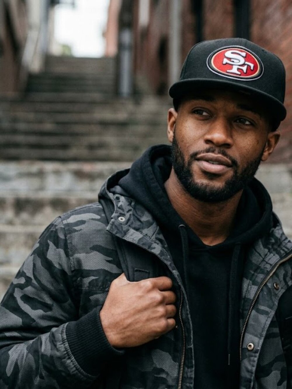 San Francisco 59ers Black Snapback Hat 60.6cm